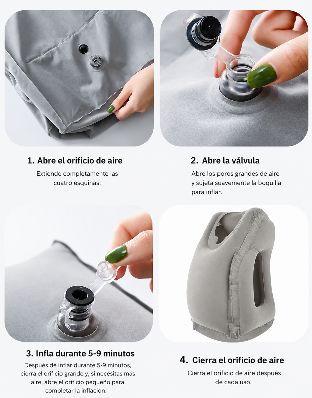 La almohada de viaje que convierte cualquier trayecto en descanso
